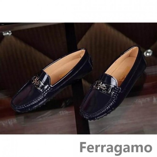 Ferragamo Gancio Bit Driver Boty 024