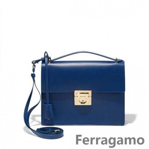 Salvatore Ferragamo Gancio Zámek Taška přes Rameno on-Line Prodej SFS-UU171
