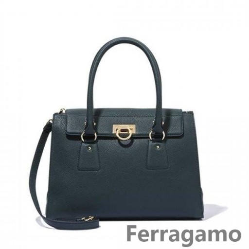 Salvatore Ferragamo Střední Gancio Tote on-Line Prodej SFS-UU200