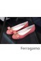 Ferragamo ploché boty Nové 008