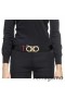 Salvatore Ferragamo Large Double Gancio Pás Prodej SFS-UU236