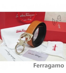 Ferragamo Nastavitelný Gancio Vara Spony Pásu V 85CM-105CM Rozměry MW061
