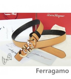 Ferragamo Nastavitelný Gancio Vara Spony Pásu V 85CM-105CM Rozměry MW073
