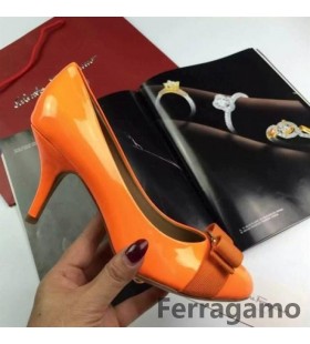 Ferragamo Carla Podpatky Oranžové