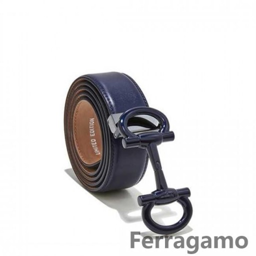 Salvatore Ferragamo Limited Edition Parigi Spænde Bælte Salg BF-U152