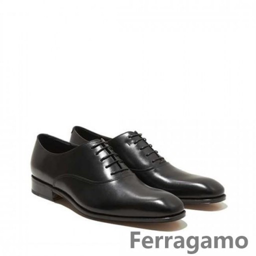 Salvatore Ferragamo Plain-tå Lace-up