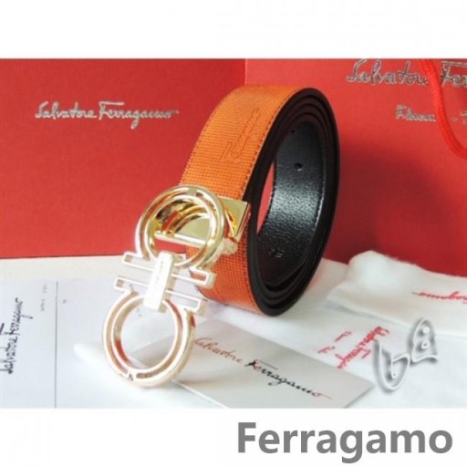 Ferragamo Justerbar Gancio Vara Spænde Bælte I 85CM-105CM Størrelser MW036