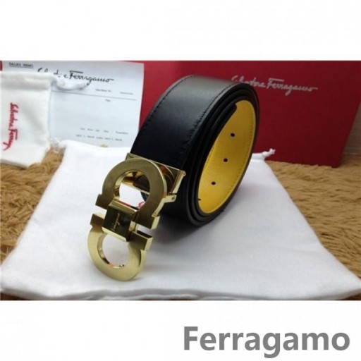 Ferragamo Justerbar Gancio Vara Spænde Bælte I 85CM-105CM Størrelser MW169