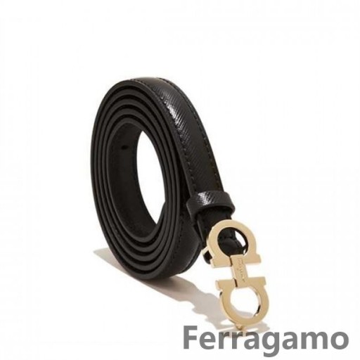 Salvatore Ferragamo Small Double Gancio Belt Sale SFS-UU217