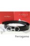 Ferragamo Justerbar Gancio Vara Spænde Bælte I 85CM-105CM Størrelser MW045