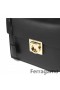 Salvatore Ferragamo Gancio Lås Skulder Taske Salg Online SFS-UU170