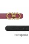 Salvatore Ferragamo Overdimensionerede Dobbelt Gancio Bælte Salg SFS-UU223