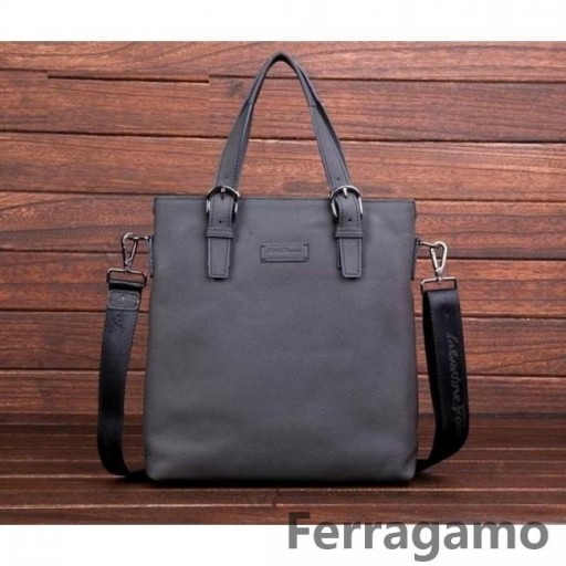 Ferragamo Korrelige Tote Grijs Zak TH-S906