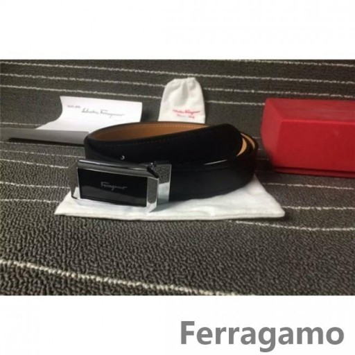 Ferragamo Verstelbare Gancio Vara de Gesp van de Gordel In de 85CM-105CM Maten MW174