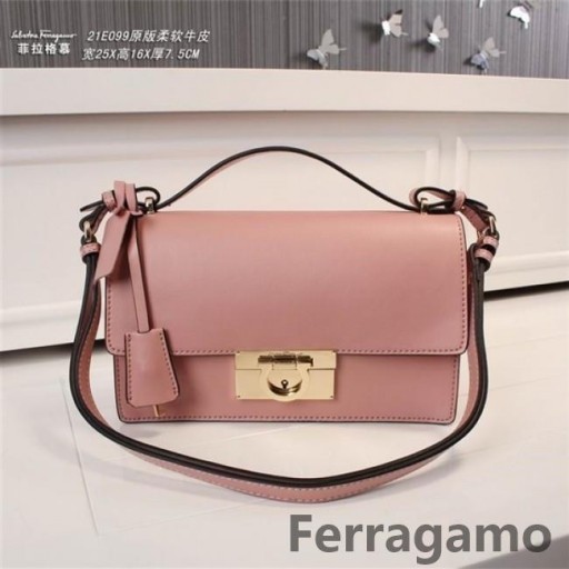 Ferragamo kleine Gancio Lock schoudertas SFS-UU262