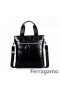 Ferragamo Handtas Boodschapper Zwart te Koop TH-S903