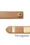 Salvatore Ferragamo Dubbele Gancino Lock Riem Verkoop SFS-UU239