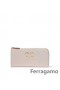 Salvatore Ferragamo Dubbele Gancio Zip Around Portemonnee SFS-UU302