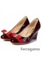 Salvatore Ferragamo Flats Zwart Metalen Gesp