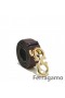 Salvatore Ferragamo Grote Dubbele Gancio Riem Verkoop SFS-UU235
