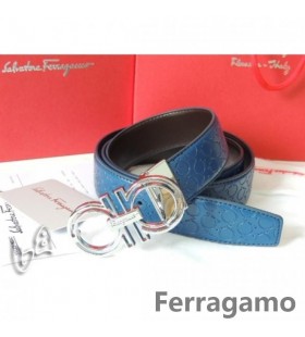 Ferragamo Verstelbare Gancio Vara de Gesp van de Gordel In de 85CM-105CM Maten MW031