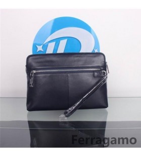 Ferragamo clutch wallet blue nieuwe stijl