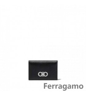 Salvatore Ferragamo Dubbele Gancio Creditcard Geval SFS-UU307