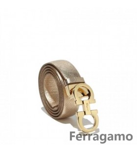 Salvatore Ferragamo Medium Tweepersoonskamer Gancio Riem Verkoop SFS-UU232