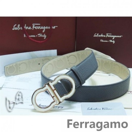 Ferragamo Kaksinkertainen Gancio Solki Vyö DG015
