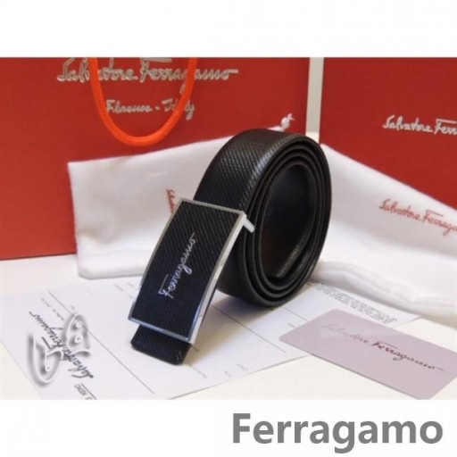 Ferragamo Säädettävä Gancio Vara Solki Vyö 85CM-105CM Koot MW020