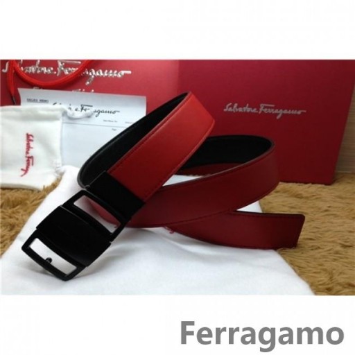 Ferragamo Säädettävä Gancio Vara Solki Vyö 85CM-105CM Koot MW145