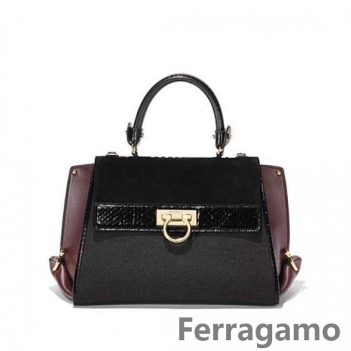 Salvatore Ferragamo Sekoitettu Materiaali Medium Sofia Myynti Verkossa SFS-UU180