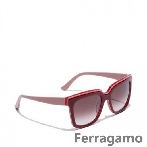 Salvatore Ferragamo Neliö runko Aurinkolasit Verkossa SFS-UU256