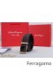 Ferragamo Lempeä Hirviö nahkavyö kaksinkertainen gancini solki GM008