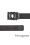 Salvatore Ferragamo Kaksinkertainen Gancini Vyö Myynti BF-U163