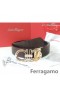 Ferragamo Säädettävä Gancio Vara Solki Vyö 85CM-105CM Koot MW052