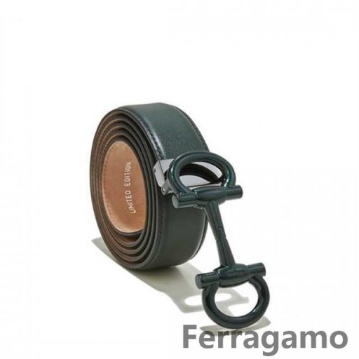 Salvatore Ferragamo en Édition Limitée Parigi Boucle Ceinture Vente BF-U150