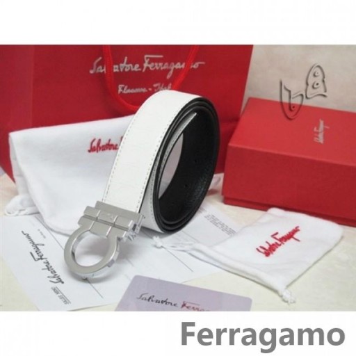 Ferragamo Réglable Gancio Vara Boucle de Ceinture 85 CM-105 CM Tailles MW058