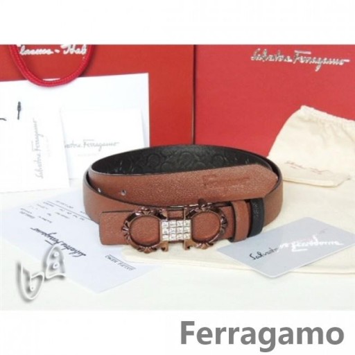 Ferragamo Réglable Gancio Vara Boucle de Ceinture 85 CM-105 CM Tailles MW099