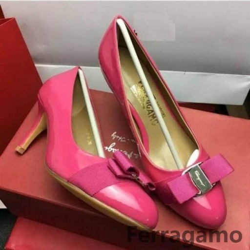 Ferragamo Carla Brevet Pompe Rose
