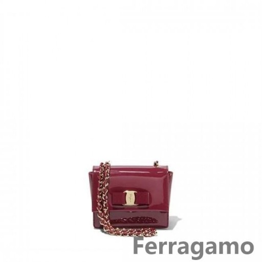 Salvatore Ferragamo Mini Vara Rabat Sac Vente en Ligne SFS-UU101