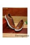 Ferragamo Faible Talon Vara Pompe Noire