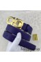 Ferragamo édition originale réglable en cuir de veau gancini ceinture OE012
