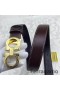 Ferragamo édition originale réglable en cuir de veau gancini ceinture OE027