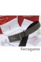 Ferragamo Réglable Gancio Vara Boucle de Ceinture 85 CM-105 CM Tailles MW026