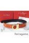 Ferragamo Réglable Gancio Vara Boucle de Ceinture 85 CM-105 CM Tailles MW048