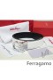 Ferragamo Réglable Gancio Vara Boucle de Ceinture 85 CM-105 CM Tailles MW058