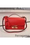 Ferragamo petit Gancio de Verrouillage sac à Bandoulière rouge SFS-UU264