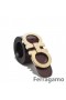 Salvatore Ferragamo Surdimensionné Double Gancio Ceinture Vente SFS-UU224