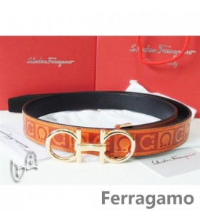 Ferragamo Réglable Gancio Vara Boucle de Ceinture 85 CM-105 CM Tailles MW046